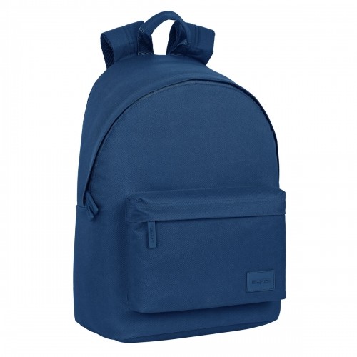 School Bag Safta   31 x 41 x 16 cm Navy Blue image 1