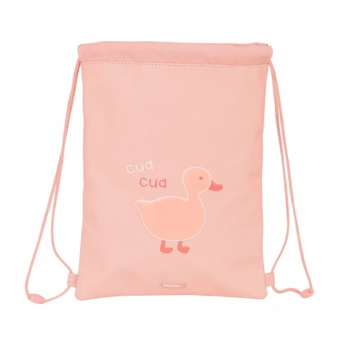 Backpack with Strings Safta Patito Pink image 1