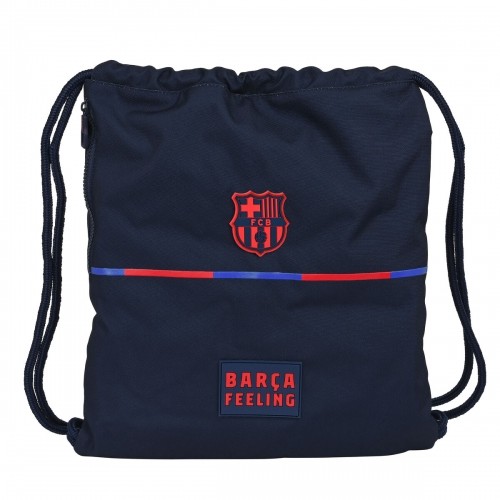 Сумка-рюкзак на веревках F.C. Barcelona Тёмно Синий image 1