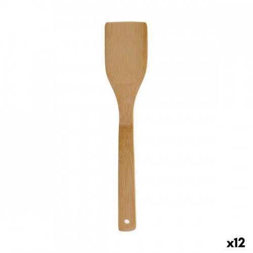 Kitchen Spatula 30 x 6,3 x 0,6 cm Wood Bamboo (12 Units) image 1