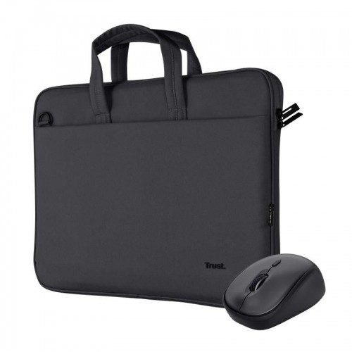 Trust  
         
       NB CASE BOLOGNA 16" +MOUSE SET/BLACK 24988 image 1