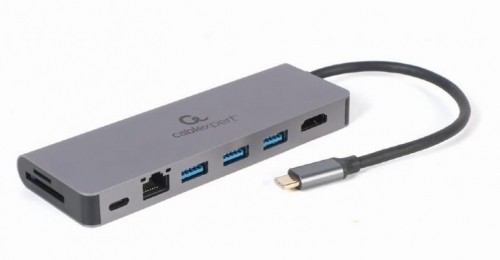 Gembird  
         
       I/O ADAPTER USB-C TO HDMI/USB3/5IN1 A-CM-COMBO5-05 image 1