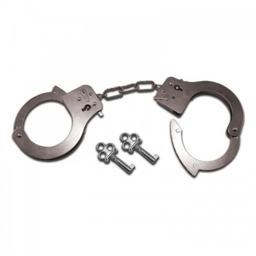 Metal Handcuffs Sportsheets SS10078 Silver image 1