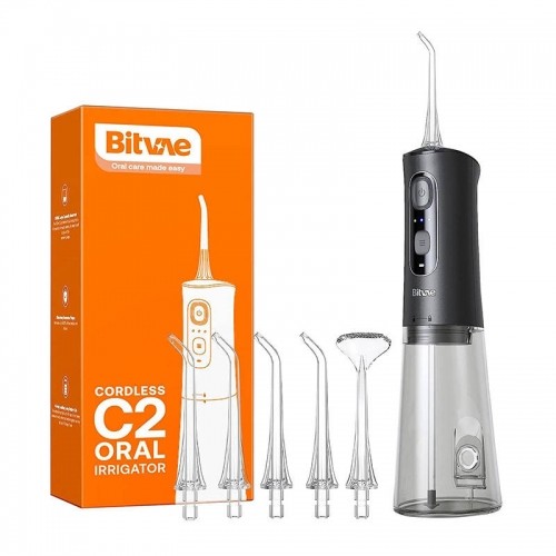 Water flosser with nozzles set Bitvae C2 (black) image 1