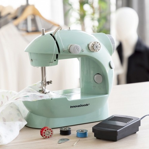 Mini Portable Sewing Machine with LED, Thread Cutter and Accessories Sewny InnovaGoods Modelo Sewny (Refurbished B) image 1