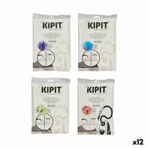 Kipit Вакуумные пакеты Прозрачный Пластик 50 x 70 cm (12 штук) image 1
