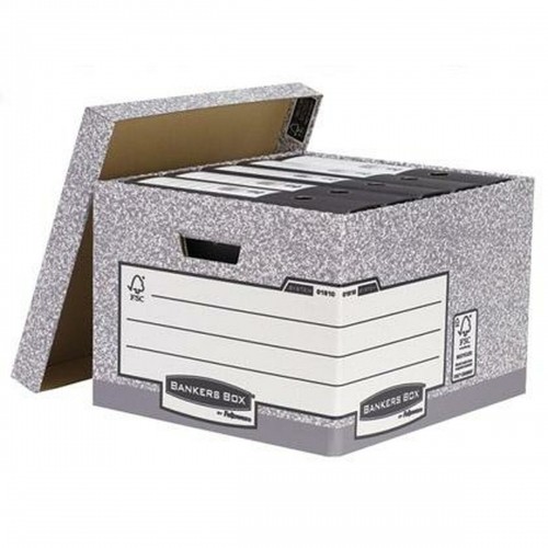 File Box Fellowes Bankers Box Grey Din A4 29,4 x 38,7 x 44,5 cm image 1