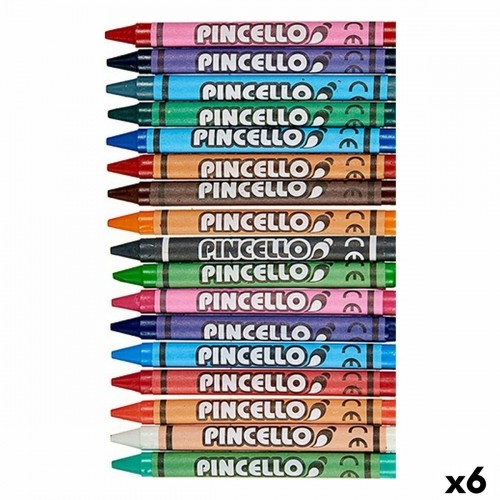 Pincello Цветные полужирные карандаши Разноцветный (6 штук) image 1