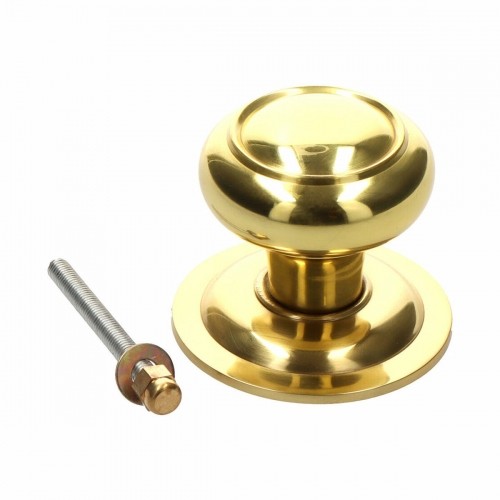 Doorknob Micel PP01 Polished brass Ø 70 mm image 1