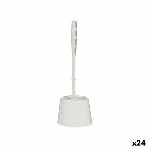 Toilet Brush White Plastic 13 x 36,5 x 13 cm (24 Units) image 1