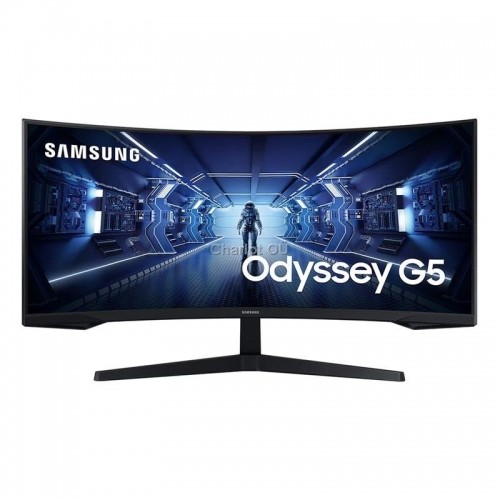 Samsung Curved Monitor  LC34G55TWWPXEN 34 ", VA, UWQHD, 3440 x 1440, 21:9, 1 ms, 250 cd/m², Black, 165 Hz, HDMI ports quantity 1 image 1