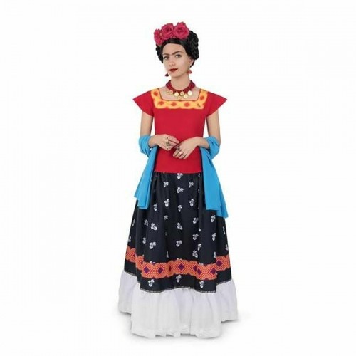 Costume for Adults My Other Me Frida Kahlo Red image 1