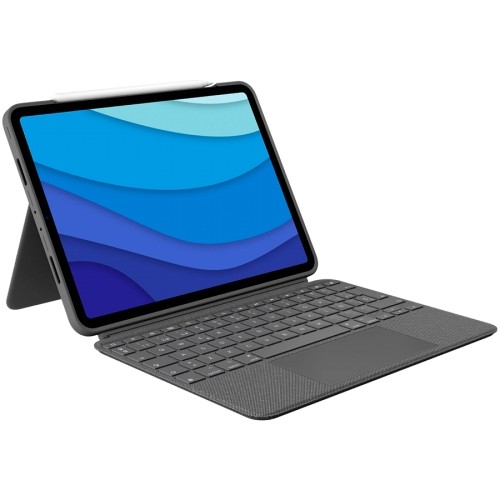 LOGITECH Combo Touch for iPad Air (4th & 5th gen) - GREY - NORDIC image 1