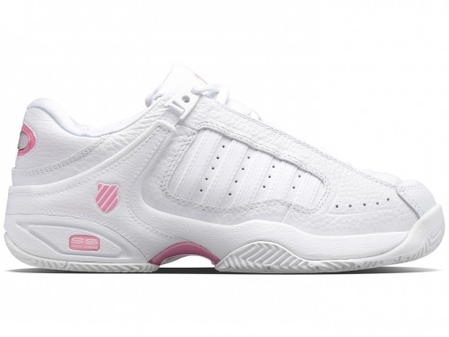Tennis shoes for women K-SWISS DEFIER RS 955 white/sachet pink outdoor size UK7 EU 41 image 1
