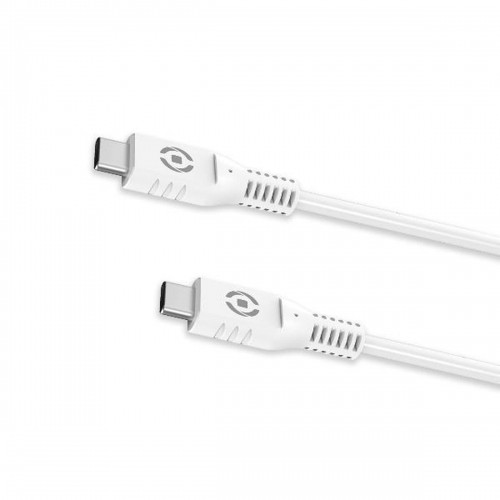 Cable USB C Celly USBCUSBCWH White 1 m image 1