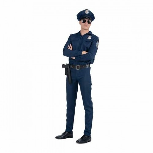 Costume for Adults My Other Me Blue Police Officer image 1