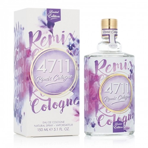 Unisex Perfume 4711 EDC Remix Lavender Edition 150 ml image 1