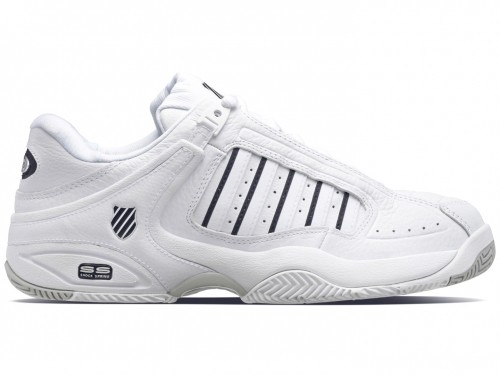 Tennis shoes for men K-SWISS DEFIER RS 175, white/black, outdoor, size UK9,5 (EU 44) image 1