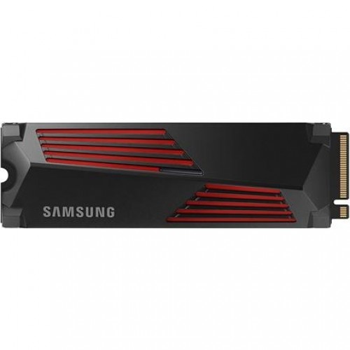Samsung 990 PRO with Heatsink 2000 GB, SSD form factor M.2 2280, SSD interface M.2 NVMe, Write speed 6900 MB/s, Read speed 7450 MB/s image 1