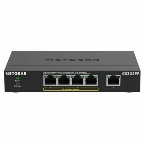 Переключатель Netgear GS305PP-100PES 10 Gbps image 1