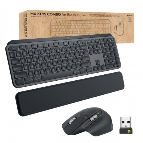 Клавиатура и беспроводная мышь Logitech 920-010930 Испанская Qwerty image 1