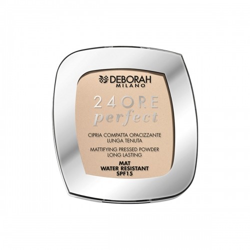 Kompaktie Pūderi Deborah 24ore Perfect Nº 01 Light Beige Spf 15 image 1