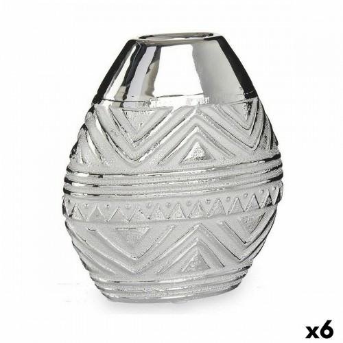 Gift Decor Кувшин Ширина Серебристый Керамика 8 x 19,5 x 17,5 cm (6 штук) image 1
