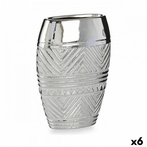 Gift Decor Кувшин Ширина Серебристый Керамика 9,5 x 26,5 x 19,5 cm (6 штук) image 1