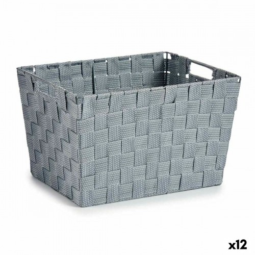 Kipit Корзина для белья Серый Ткань 10 L 25 x 20,5 x 35 cm (12 штук) image 1