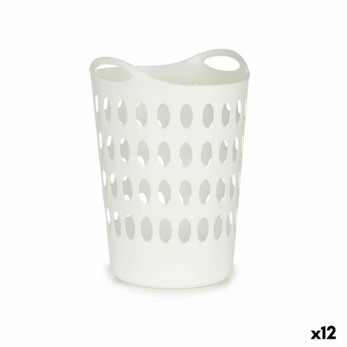 Kipit Корзина для белья Белый Пластик 50 L 44 x 56 x 41 cm (12 штук) image 1