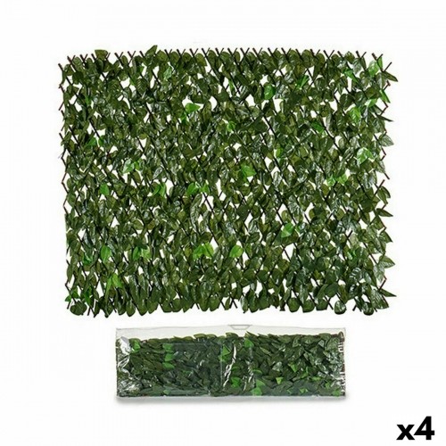 Ibergarden Ограждение сада Листья 1 x 2 m Зеленый Пластик (4 штук) image 1