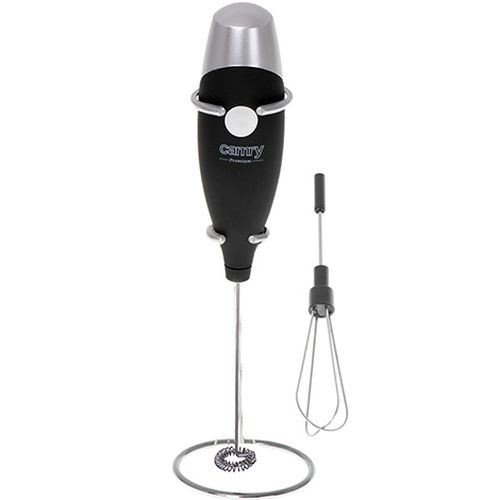 Camry CR 4501B Milk frother with whisk attachment and a stand image 1