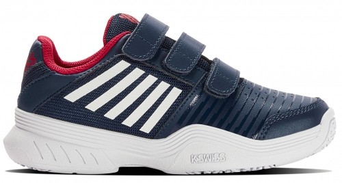 Kid serie K-SWISS COURT EXP SMASH OMNI 424 blue/white/red UK1/EU33 image 1