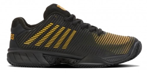 Tennis shoes for men K-SWISS HYPERCOURT EXPRESS 2 HB 071 black/yellow, size UK10/44,5EU image 1