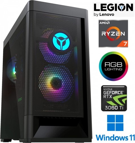 Lenovo Legion T5 MT Ryzen 7 5800 16GB 1TB SSD RTX 3060 Ti Windows 11 26AMR5 image 1