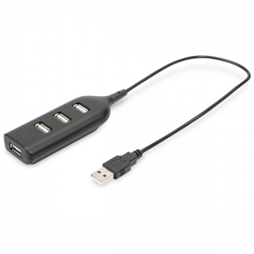 USB Hub Digitus by Assmann AB-50001-1 Black image 1
