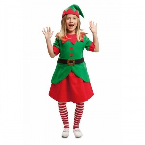 Costume for Children My Other Me Elf Girl Green image 1
