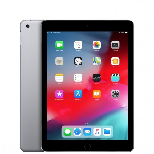 Apple iPad 6 9.7" 32GB WiFi - Space Gray (Atjaunināts, stāvoklis kā jauns) image 1