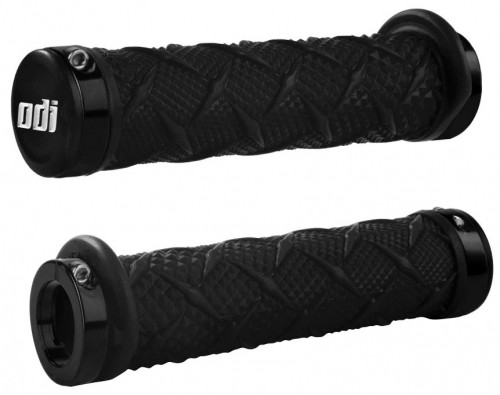 Stūres rokturi ODI X-Treme MTB Lock-On 130mm Bonus Pack Black/Black image 1