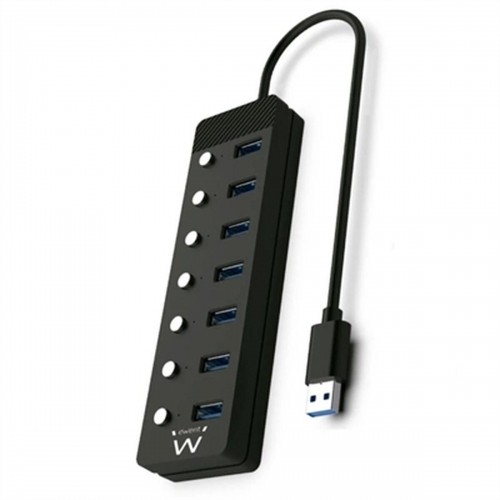 USB-разветвитель Ewent EW1147 Чёрный image 1