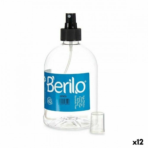 Berilo Опрыскиватель Чёрный Прозрачный Пластик 500 ml (12 штук) image 1