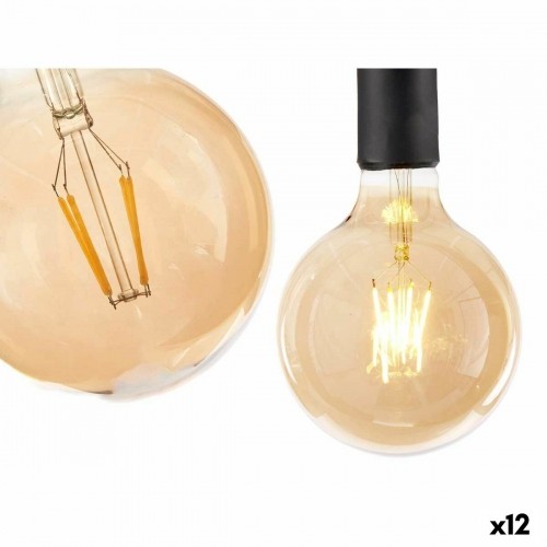 Gift Decor LED Spuldze Vintage E27 Caurspīdīgs 4 W 12,5 x 17,5 x 12,5 cm (12 gb.) image 1