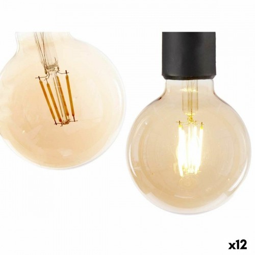 Gift Decor LED Spuldze Vintage E27 Caurspīdīgs 4 W 9,5 x 14 x 9,5 cm (12 gb.) image 1