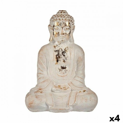 Decorative Garden Figure Buddha Polyresin 17 x 37 x 26 cm (4 Units) image 1