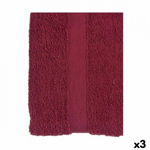 Berilo Банное полотенце Тёмно Бордовый 90 x 0,5 x 150 cm (3 штук) image 1