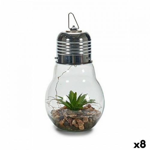 Lantern Garlands Light bulb Cactus Crystal (8 Units) image 1
