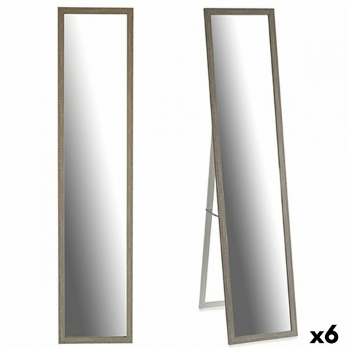 Gift Decor Стоящее зеркало Серый Деревянный Стеклянный 44 x 32,5 x 120 cm (6 штук) image 1