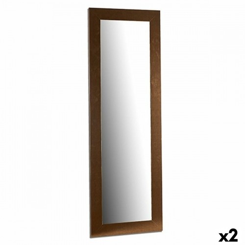 Gift Decor Sienas spogulis Bronza Koks Stikls 52,7 x 154,5 x 1,7 cm (2 gb.) image 1