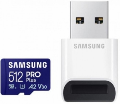 Atmiņas karte Samsung PRO Plus microSD 512GB with Adapter image 1