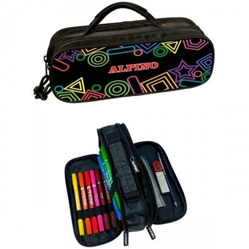 Triple Pencil Case Alpino Multicolour image 1